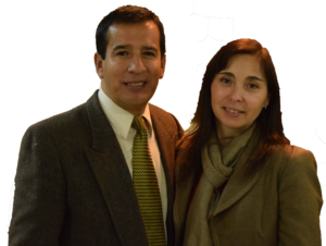 Pastor Presidente del Ministerio El Remanente de Dios, Pr. José Luis Carrier Y su esposa la Pra. Paola Segura